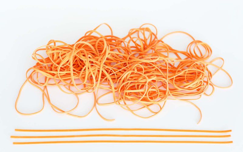 Rubber Bands for Medical and Healthcare Equipment